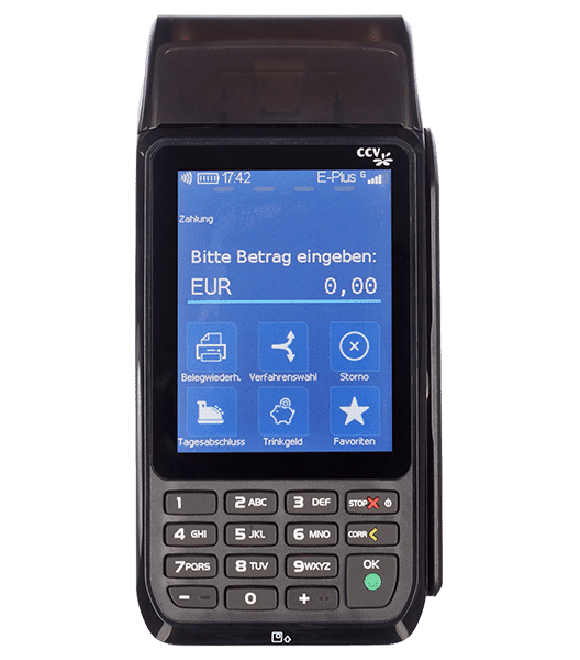 CCV mobile Premium mieten - kaufen | mobiles EC-Gerät