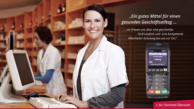 EC-Terminal für Apotheken
